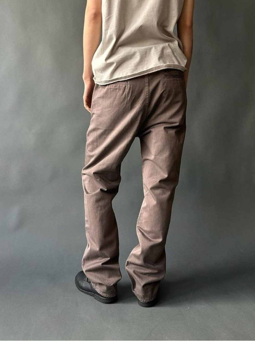 Kapital Washed Grey Work Pants - Picture 3 of 7